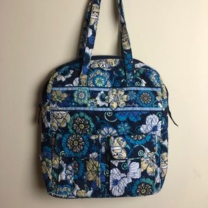 Vera Bradley zippered tote